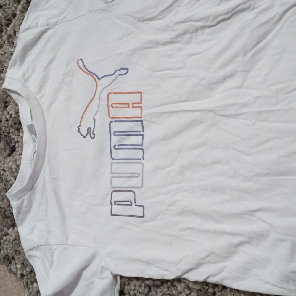Boys puma tshirts